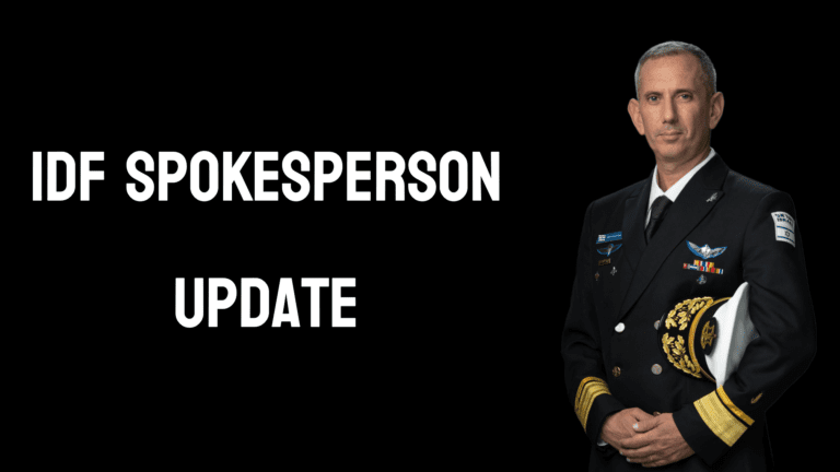 Idf Spokesperson Iron Swords War
